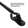 Bilyglewarwof Barn Door Hook and Eye Latch 8inch Heavy Duty