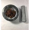 Granite Replacement Pestle,Only Pestle [Mortar is not Included] Dark Gray