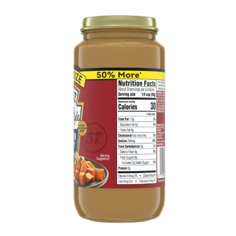 Heinz Home-Style Classic Chicken Gravy 18 oz x 2 Jars