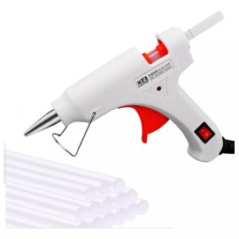 DH Pistola De Silicon Caliente Eléctrica De 40w Con 30 Barras