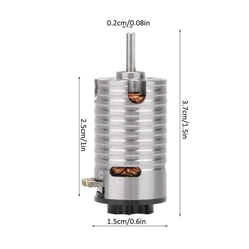RC Motor, Rocket MINI-Z 7500KV 2 Pole Brushless Motor for
