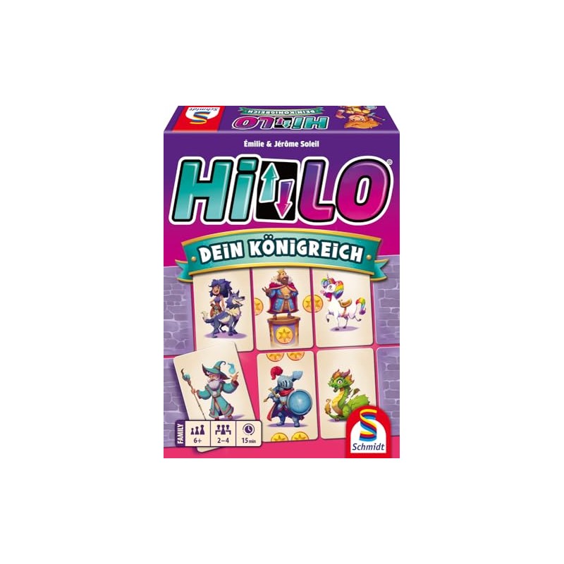 Schmidt Spiele 40680 Hilo, Your Kingdom, Children's Card Game