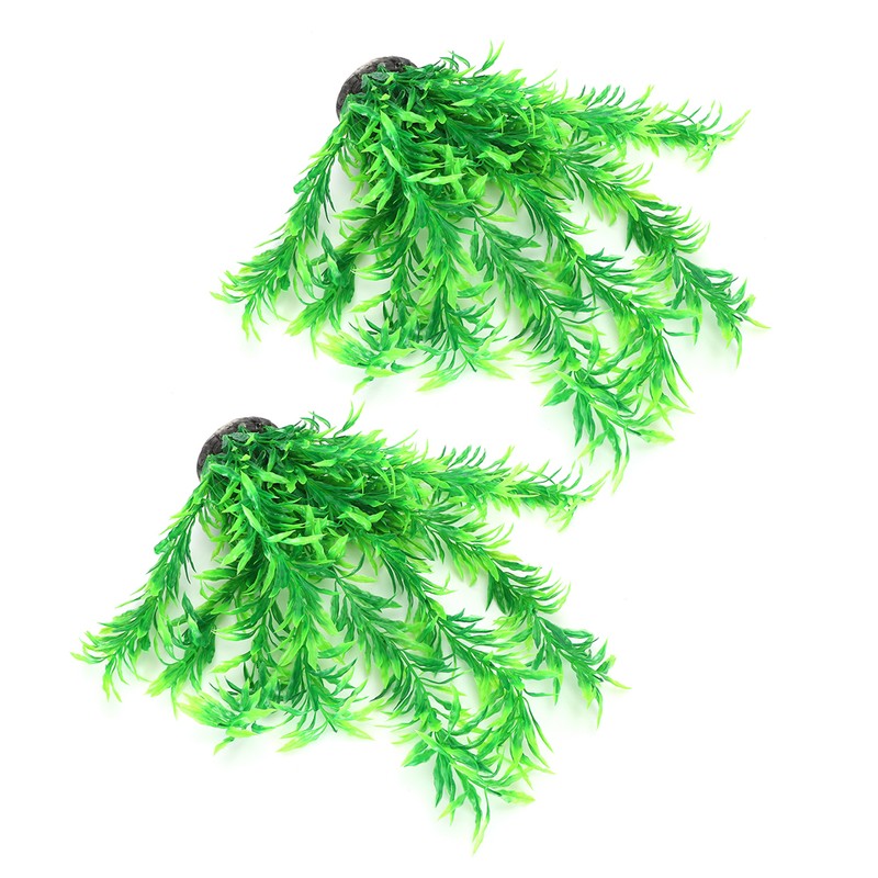 Aquarium Decoration Artificial Water Plants for Fish Tank Landscape Green
