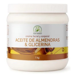 Crema Glicerina Aceite Almendras Anti Arrugas Kilo