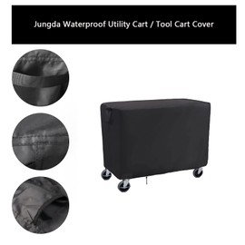 Jungda Rolling Tool Cart Cover 36 Inch,Waterproof Utility Cart Cover Service Cart Cover - 36 X 18 X 33 Inch