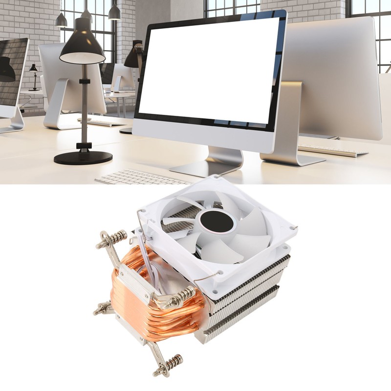 CPU Air Cooler 3.5in 7 Blades 6 Heat Pipes 3pin
