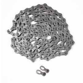 TDR 9 Speed 128 Links Bicycle Chain Mountain Road Fat Hybrid Bike Steel High Strength Durable Replacement Chain 9-Speed MTB Road Bike Chain