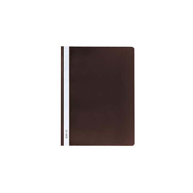 Herlitz 10839710 A4 Din Flat File - Brown