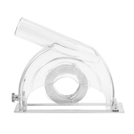 Angle Grinder Dust Shroud, B-110A Transparent Dry Cutting Dust Cover Grinder Collection Attachment,for 4-5" Angle Grinders and 3"/4"/5" Saw Blades