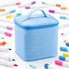 Marker Pen Case for Art Supplies – Large Capacity Zipper