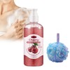 Body Scrub Body Wash (280 ml, Cherry)