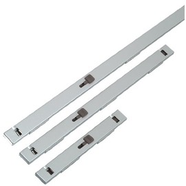ABUS File Bar, 34 1/2" Length for 3 Drawers, Gray