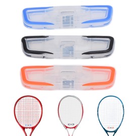 Yulatik 3PCS Silicon Tennis Racket Dampener, Soft Reduce Vibration Tennis Vibration Dampener Tennis Dampener Tennis Accessory for Tennis Players - 3 Colors
