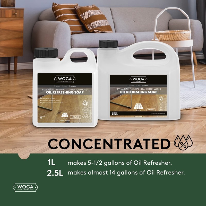 Woca Denmark - Oil Refresher 2.5 Liters (UK)