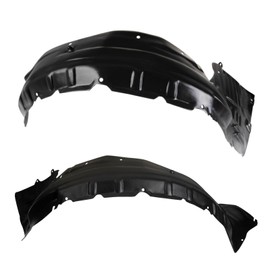 TRQ TRQ Inner Fender Liner Set Compatible with 2001-2002 Mitsubishi Montero MI1248112 MI1249112