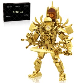 Bentex Skibi Figure Building Set, Titan Clock Man Cameraman Game Model Toys Ideas Collectible Building Bricks Birthday Gift for Kids Adults Fans(551 Pcs)