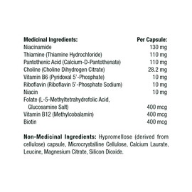 THORNE Thorne B Complex - B Vitamins in Their Active Forms - 60 Capsules