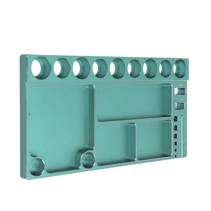 RC Screwdriver Tool Storage Rack Prevent Slip Aluminum Alloy Magnetic