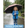 Yoobure Compact Travel Umbrella - Windproof Umbrellas for Rain, Small