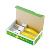 Takakuwa Metal Banana Cutlery, Spoon & Fork, Yellow, 2 pcs