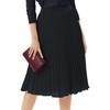 Tapata Women's Petite Regular Tall Pleated Chiffon Skirt Midi High