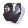 Ergonomic Memory Foam Seat Cushion with Adjustable Width & Dual