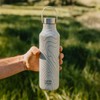 Bottle Bottle 600ml Insulated Water Bottle with Handle Hiking Peak