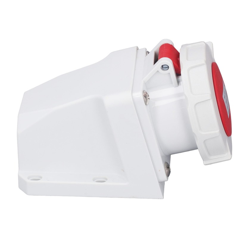Industrial Connector Socket 16A 5 Pin 3P+N+E Surface Mount IP67