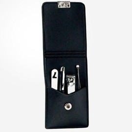 Three Seven Nail Clippers Set Silver 4pcs TS-79C / 쓰리쎄븐 손톱깎이 세트 실버 4pcs TS-79C