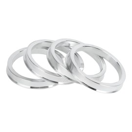 INFINAUTO Hub Centric Rings, 57.1mm ID to 67.1mm OD Vehicle Wheel Hubrings Aluminum Alloy, 4 Pcs