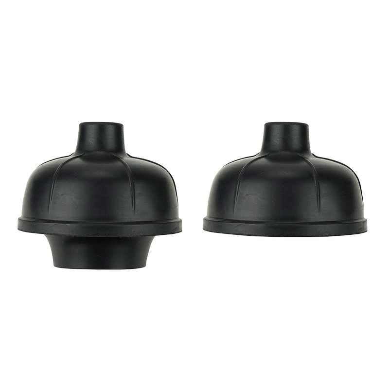 SteadMax Rubber Toilet Plunger, Double Thrust Force Cup, Heavy Duty,