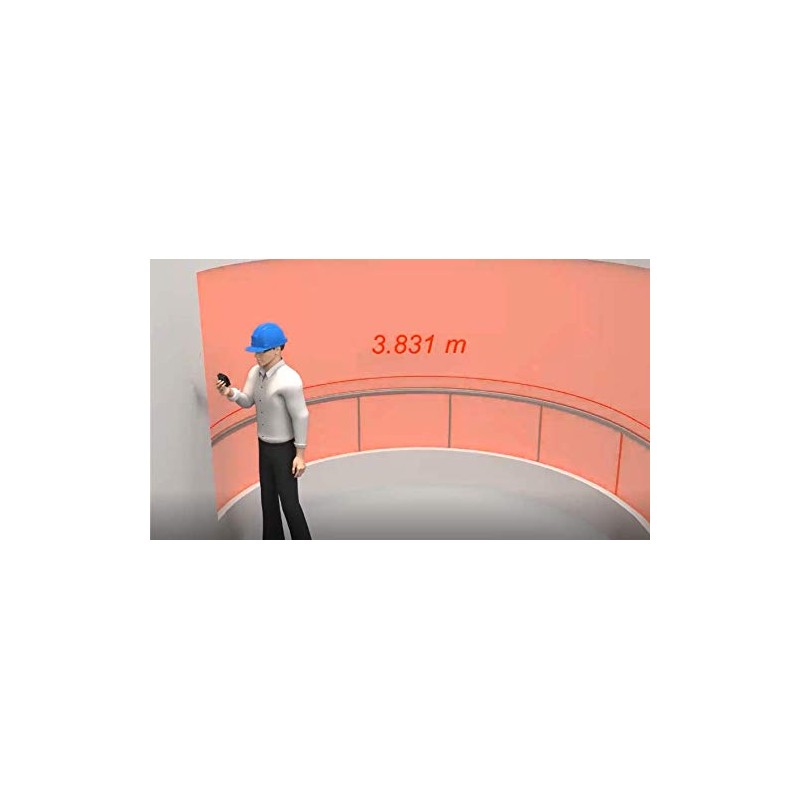 3 IN 1 DIGITAL LASER TAPE MEASURE ROLLING IDLER RULER