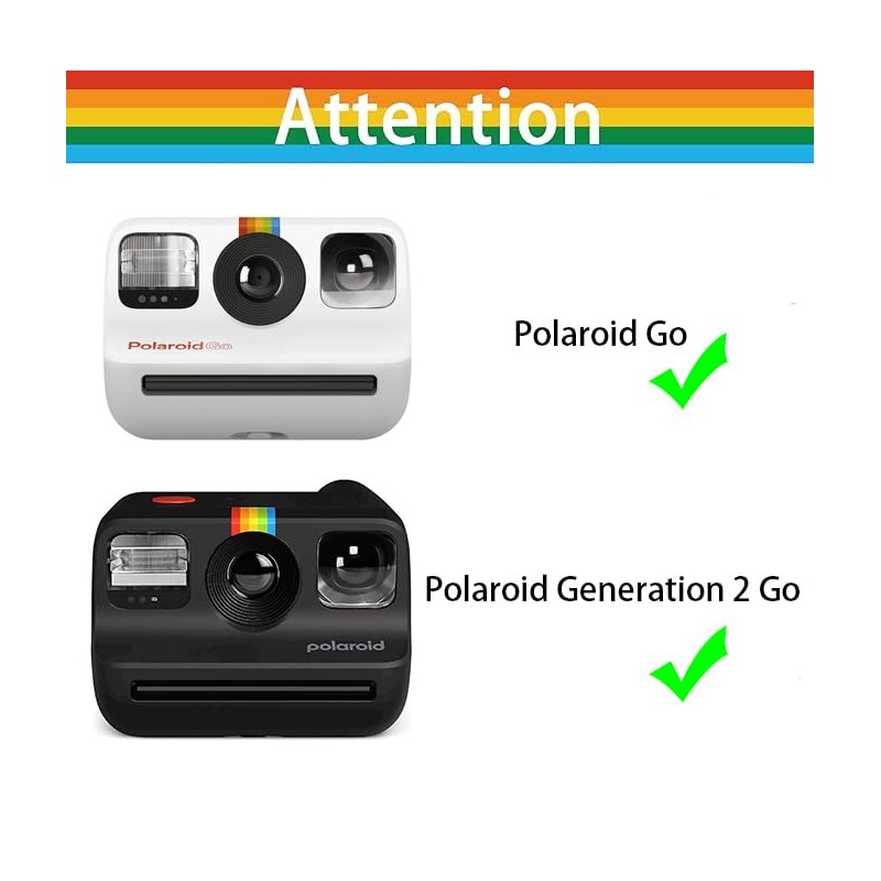 Khanka - Funda rígida de repuesto para cámara Polaroid Go