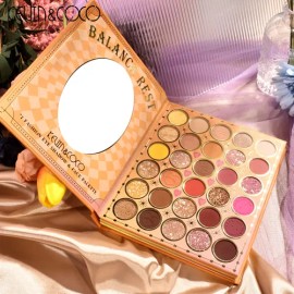 Paleta De Sombras 72 Tonos Kevin Coco, Maquillaje
