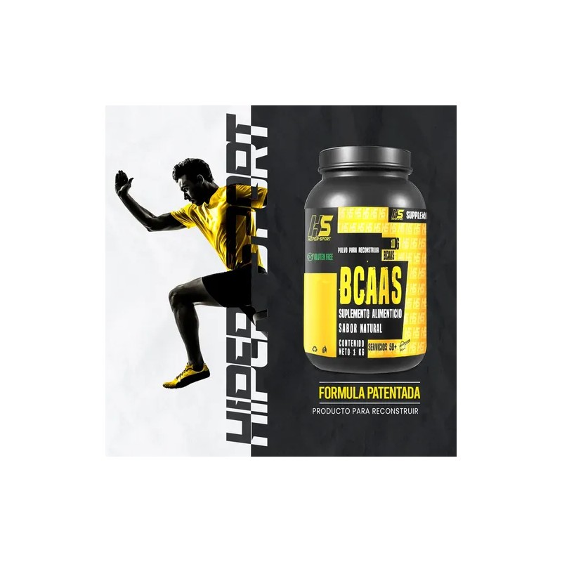 Aminoácidos Bcaas Hiper Sport Hs 1kg Varios Sabores