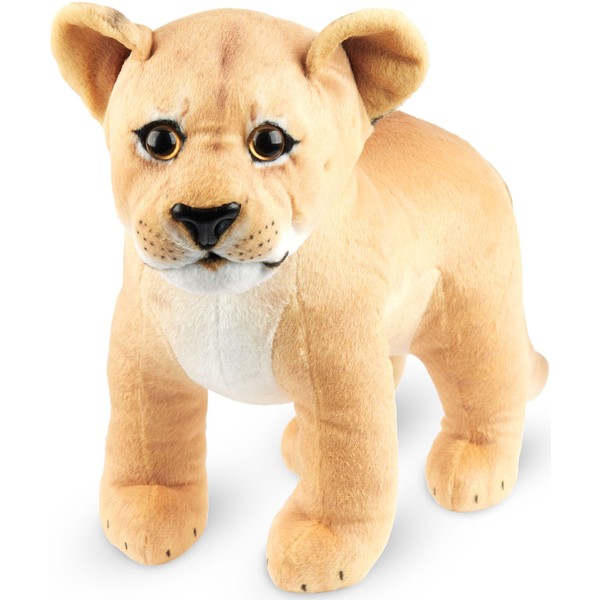 BRUBAKER Lioness Cuddly Toy - 30 cm Stuffed Toy Lion