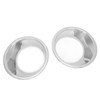 2pcs Car Front Fog Light Lamp Cover Trim Ring ABS
