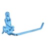 Hampton Nautical Dark Blue Whitewashed Cast Iron Mermaid Toilet Paper