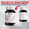 Oby Enzimas Digestivas Probioticos, Glutatión, Fibra | Vegano | Digestion