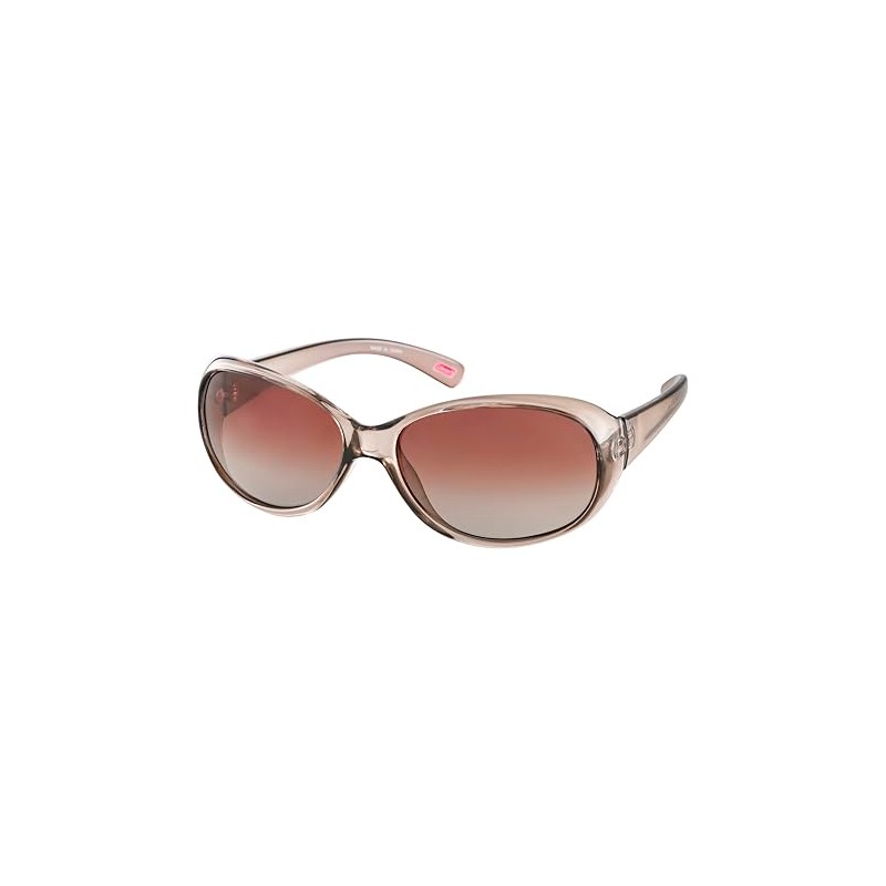 Coleman CLA01-8 Women's Sunglasses, UV Protection, Polarized Lens, Clear Brown/Brown