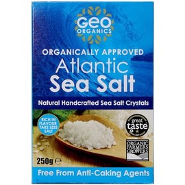 Geo Organics Atlantic Sea Salt, 250g