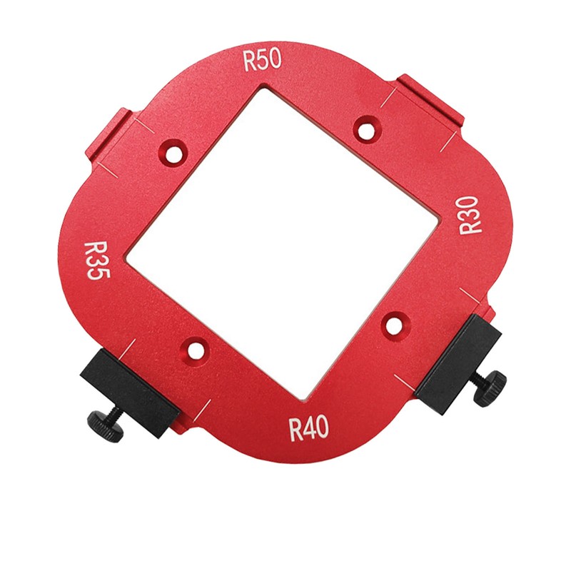 Corner Radius Template 4 in 1 Round for Positioning Bit
