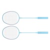 Badminton Rackets Set for Outdoor Backyard Games Including 2 Rackets