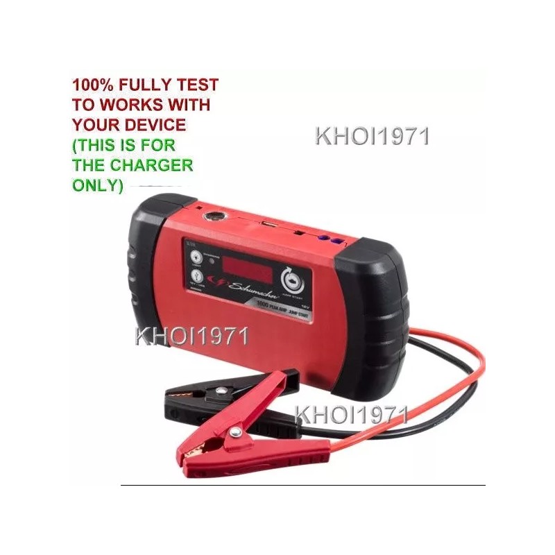 KHOI1971 CAR Charger adapter for Schumacher SL1 RED FUEL jump