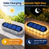 Solar LED Step Lights for Outdoor Stairs – IP68 Waterproof