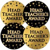 280 Metallic Shiny Head Teachers Award Stars Motivational Childrens Pupils School Teachers Praise Reward Stickers Value Pack 37mm Primary Teaching Services