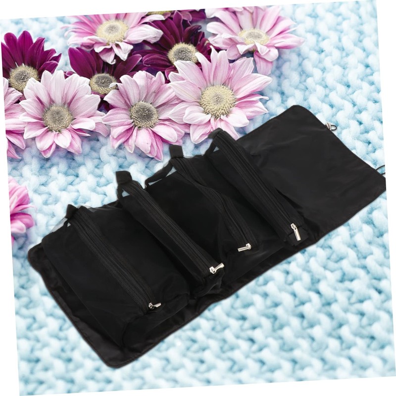 Gogogmee Toiletry and Makeup Bag Folding Pouch Hanging Cosmetic Bag