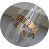 'Gold Color Titanium Germanium Bracelet
