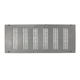 RazAir™ Crawlspace Vent with Screen 16"x6.5" - Easy Install - Weatherproof & Sturdy Paintable ABS Polymer, Moisture Mold Reducing Great for Crawlspace, Garage, Attic, Soffit, and Undereave