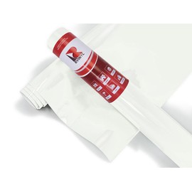 Rvinyl 3M 2080 Series G10 Gloss White - 5ft x 1ft - 5sq ft - Dual Cast Thick Vinyl Car Wrapping Film - Bubble Free Vehicle Sheet Roll